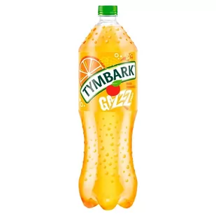 Tymbark Gazzzowany Napój gazowany mango pomarańcza 1,5 l - Soki i napoje niegazowane - miniaturka - grafika 1