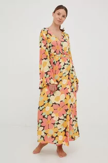 Sukienki - Billabong sukienka maxi rozkloszowana - grafika 1
