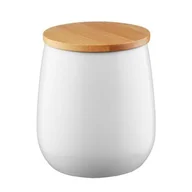 Pojemniki łazienkowe - Pojemnik na płatki kosmetyczne BEVERLY biały - miniaturka - grafika 1