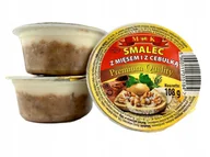 Pasztet i przetwory mięsne - MK Smalec z mięsem i cebulką 108 g - miniaturka - grafika 1