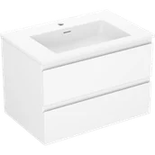 Szafki łazienkowe - Mexen Orio szafka łazienkowa 70 cm z umywalką Otis, 2 szuflady, biała mat - 91A10-07047-2-BFF01-W18M01 - miniaturka - grafika 1