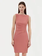 Sukienki - Calvin Klein Sukienka koktajlowa K20K208433 Różowy Slim Fit - miniaturka - grafika 1