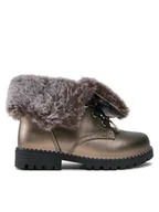 Buty dla dziewczynek - Mayoral Kozaki 44392 Brązowy - miniaturka - grafika 1