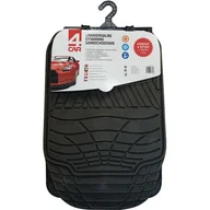 Dywaniki samochodowe - Dywaniki gumowe MAX PL przód + tył 4CAR - miniaturka - grafika 1