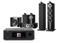 Kino domowe - NAD T 778 (czarny) + 702 S3 + 705 S3 + HTM71 S3 + DB4S (czarny) - miniaturka - grafika 1