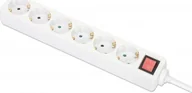 Listwy zasilające - Listwa zasilająca Triton Manhattan 168335 rozgałęziacz 2 m 6 x gniazdo sieciowe Wewnętrzna Biały - miniaturka - grafika 1