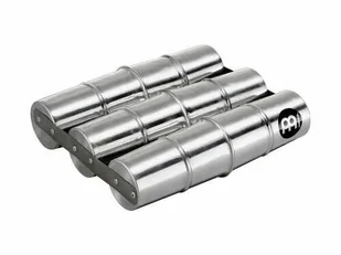 Meinl Percussion Percussion SSH3-M Aluminium Samba Shaker - Triple (Medium), 27 cm długości, srebrny SSH3M - Instrumenty perkusyjne - miniaturka - grafika 1