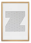 Ramki na zdjęcia - Ramka Na Zdjęcia Literka "Z" Jasne Drewno. Ramka O Rozmiarze 21X30 Cm - miniaturka - grafika 1