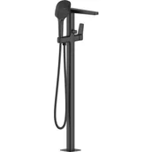 Baterie wannowe i prysznicowe - KFA Bateria wannowa stojąca ARMATURA Malaga 4525-510-81 Czarny - miniaturka - grafika 1