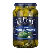 Warzywa w marynacie - Ogórki konserwowe Krakus 920g - miniaturka - grafika 1