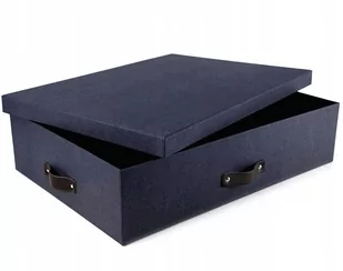Niebieskie pudełko z przegródkami Bigso Box of Sweden Jakob - Pudła i pojemniki do przechowywania - miniaturka - grafika 1