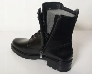 PANAMA JACK BOTKI DAMSKIE CZARNE WYSOKIE EU40 ŻGI - Botki damskie - miniaturka - grafika 1