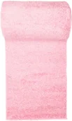 Wycieraczki - Różowy chodnik shaggy gładki na metry L6-B80 - miniaturka - grafika 1