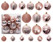 Bombki - Bombki Choinkowe Tutumi Rose Gold Zestaw 36Szt - miniaturka - grafika 1