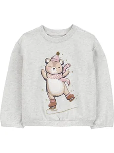 carter's Bluza w kolorze szarym - Bluzy i sweterki niemowlęce - miniaturka - grafika 1