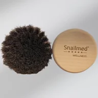 Szczoteczki do twarzy - Profesjonalna Szczotka do Skóry Twarzy z Naturalnego Włosia Końskiego i Oprawką z Drewna Bukowego - miniaturka - grafika 1