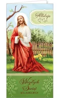 Kartki okolicznościowe i zaproszenia - Kartki wielkanocne religijne z tekstem LZW-T 28 - miniaturka - grafika 1
