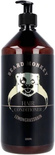 Beard Monkey Hair Conditioner Lemongrass (1000ml) - Odżywki do włosów dla mężczyzn - miniaturka - grafika 1