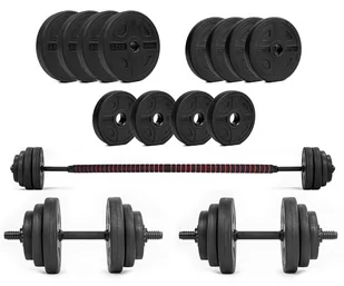 Sztanga 2w1 hantle - zestaw 40kg Pretorians - Sztangi - miniaturka - grafika 1