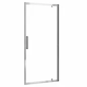 Ścianki i drzwi prysznicowe - DRZWI PRYSZNICOWE RAPID SWING CHROM 100 REA-K5607 - miniaturka - grafika 1