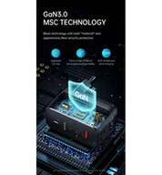 Ładowarki do telefonów - Ładowarka sieciowa GaN 65W Mcdodo CH-0291 2x USB-C, USB-A (czarna) - miniaturka - grafika 1