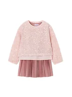 Sukienki i spódniczki dla dziewczynek - Mayoral Sukienka codzienna 4925 Różowy Regular Fit - miniaturka - grafika 1