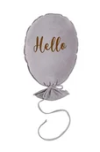 Kołdry i poduszki dla dzieci - Decorative Balloon Delux Silver Grey - miniaturka - grafika 1