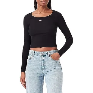 Diesel T-Ballet-d Tank Top Koszulka damska, Czarny Czarny, M - Koszulki i topy damskie - miniaturka - grafika 1