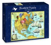 Puzzle - Puzzle 1500 Ameryka Północna - miniaturka - grafika 1