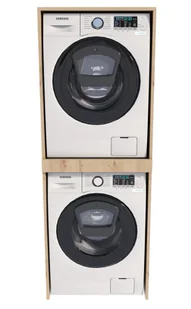 Szafka Do Zabudowy Pralki I Suszarki Dąb Artisan E7-K72 - Szafki łazienkowe Szafka Do Zabudowy Pralki I Suszarki Dąb Artisan E7-K72 - Szafki łazienkowe - miniaturka - grafika 1