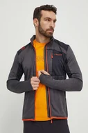 Bluzy męskie - LA Sportiva bluza sportowa True North kolor szary wzorzysta P52900322 - La Sportiva - miniaturka - grafika 1