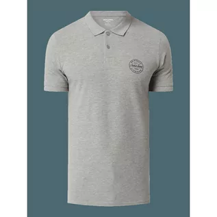 Koszulki męskie - Koszulka polo z bawełny model Shark - Jack & Jones - grafika 1