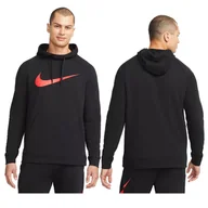 Bluzy męskie - bluza nike meska bluza z kapturem duże logo czerwony swoosh bluza nike meska bluza z kapturem duże logo czerwony swoosh r.S - miniaturka - grafika 1
