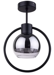 Sigma Linda lampa sufitowa 1-punktowa czarna 31890 31890 - Lampy sufitowe - miniaturka - grafika 1