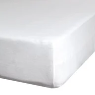 Prześcieradła - Wysokie prześcieradło 140x200+30cm bawełna jersey białe Eurofirany - miniaturka - grafika 1