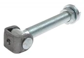 Zawiasy, okucia i inne akcesoria - Zawias regulowany do wspawania M18 gwint długi L/180 mm - miniaturka - grafika 1