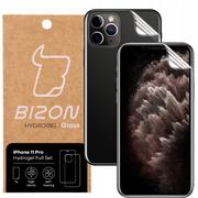 Szkła hartowane na telefon - Bizon Folia hydrożelowa na tył i przód Bizon Glass Hydrogel, iPhone 11 Pro, 2 sztuki 5903896182001 - miniaturka - grafika 1