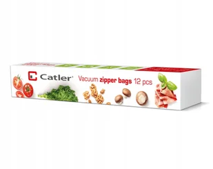 Catler Zestaw worków próżniowych strunowych 12 szt - Akcesoria i części AGD - miniaturka - grafika 1