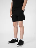 Spodenki damskie - 4F Szorty sportowe 4FJSS23TSHOM049 Czarny Regular Fit - miniaturka - grafika 1