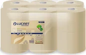 Papier toaletowy - Karen Lucart EcoNatural L-ONE Mini - Papier toaletowy jumbo, centralnie dozowany, 2 warstwy, 180 m, celuloza Fiberpack - 12 rolek - miniaturka - grafika 1
