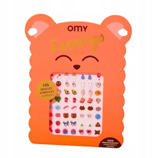 Kolczyki Samoprzylepne Dla Dzieci Omy - Kawaii 104 Szt. - Biżuteria dla dzieci - miniaturka - grafika 1