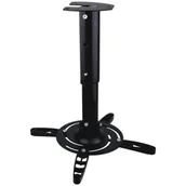 Uchwyty do projektorów - Art UCHWYT sufitowy 40-62cm DO PROJEKTORA 15kg P-102 uniwersalny pełna regulacja URART0P102S (9148-01) - miniaturka - grafika 1