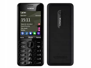 Nowa Nokia Asha 206 Dual Sim - Telefony komórkowe - miniaturka - grafika 1