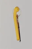 Zawieszki - Staples DURABLE Zawieszka do kluczy KEY CLIP, żółty, opakowanie 6 szt. - miniaturka - grafika 1