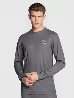 Bielizna sportowa męska - Quiksilver Bielizna termoaktywna górna EQYLW03050 Szary Regular Fit - grafika 1