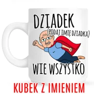 Gadżety dla niej i dla niego - Kubek dla dziadka, kubek na dzień dziadka - miniaturka - grafika 1