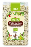 Płatki śniadaniowe i musli - Bio Raj PŁATKI OWSIANE BEZGLUTENOWE BIO 350 g - - miniaturka - grafika 1