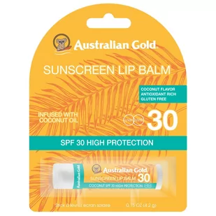 Australian Gold, SPF 30 Lipbalm Stick, Balsam Do Ust W Sztyfcie - Balsamy do ust - miniaturka - grafika 1