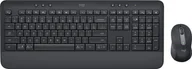 Zestawy myszka + klawiatura - Zestaw bezprzewodowy Logitech Signature MK650 Keyboard Mouse Combo for Business Wireless DEU Black (920-010994) - miniaturka - grafika 1