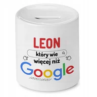 Skarbonki - Skarbonka Dla Leona na Urodziny na Prezent z Nadrukiem ze Zdjęciem - miniaturka - grafika 1